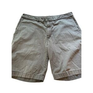 Patagonia Mens Organic Cotton Canvas Stand Up Shorts Grey Size 36 Outdoor Hiking